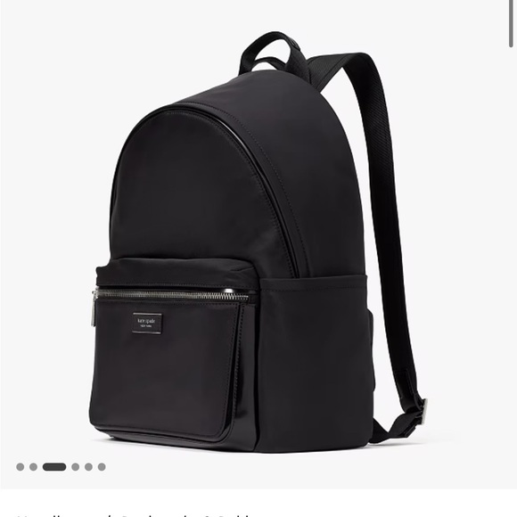 NWT Kate Spade Sam Icon KSNYL Nylon Medium Backpack - Picture 2 of 13